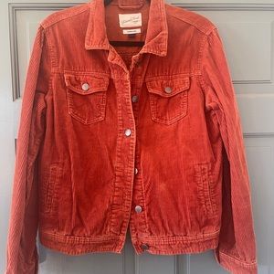 Universal Thread Copper Corduroy Freeborn Jacket sz Large